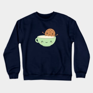 Cute Coffee and Milk T-Shirt Crewneck Sweatshirt
